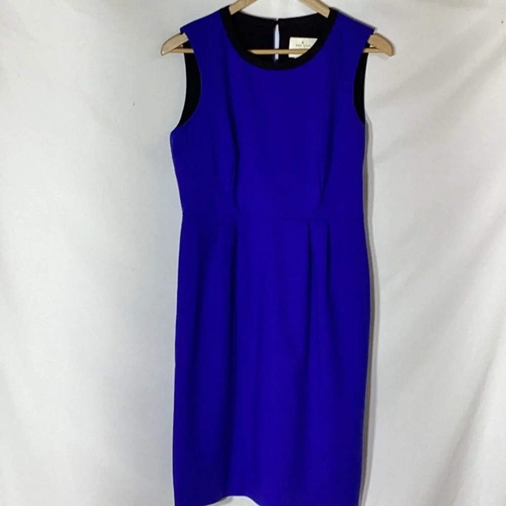 KATE SPADE Arie Sleeveless Colorblock Sheath Dress Size 8
